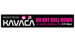 "DO NOT ROLL DOWN" Kavaca Window Stickers (50-Pack)