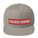 Classic Embroidered Sticker Status Snapback